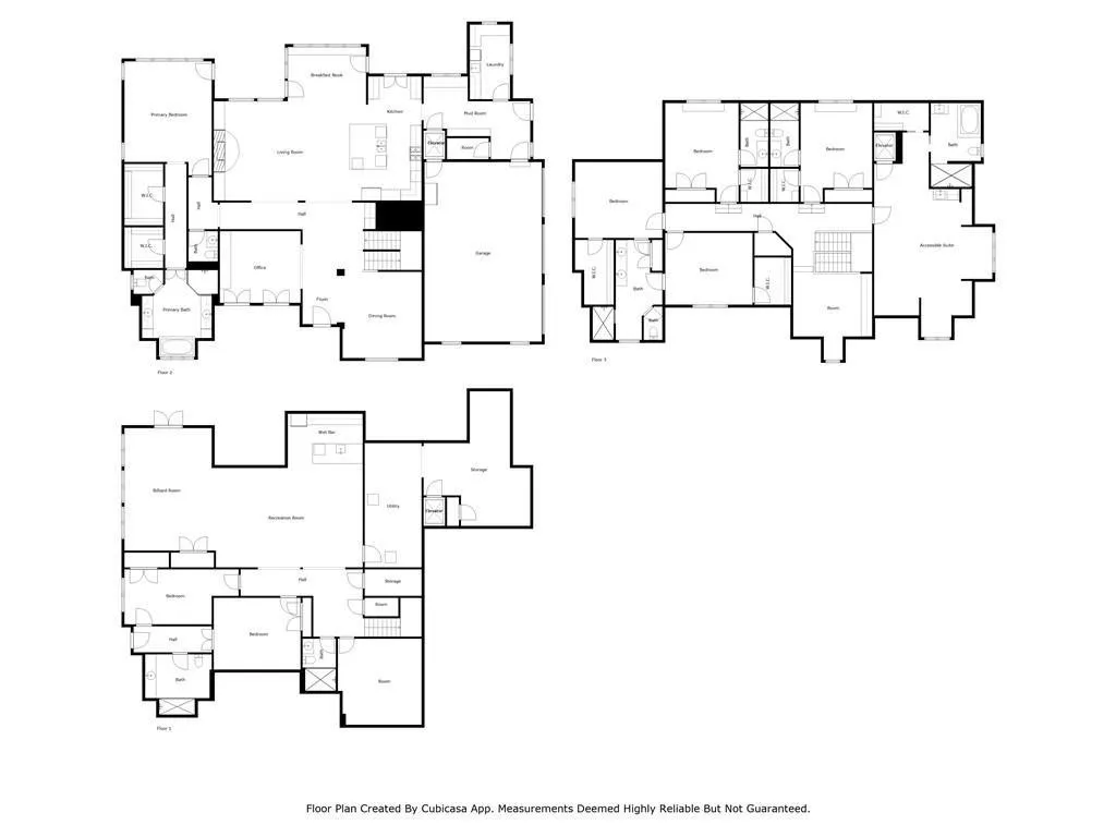All Floor Plans combined
