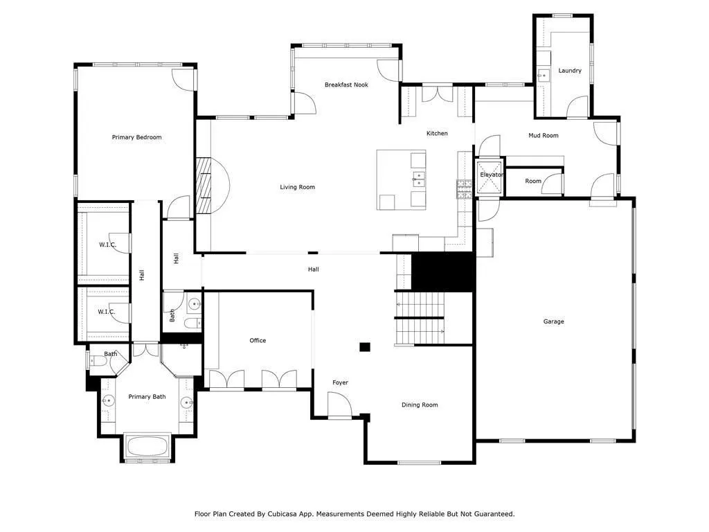 Floor Plan - Main Level