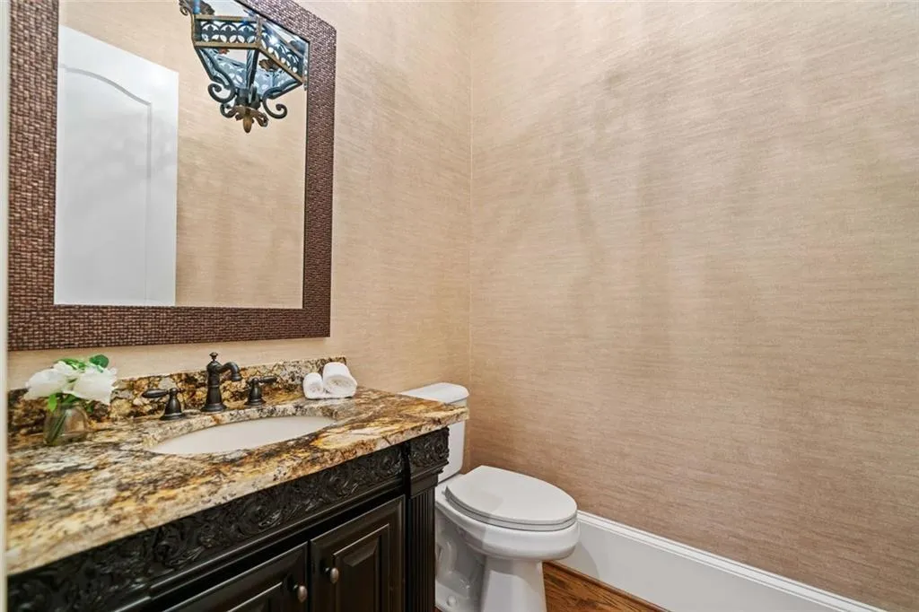 Powder Room on main level