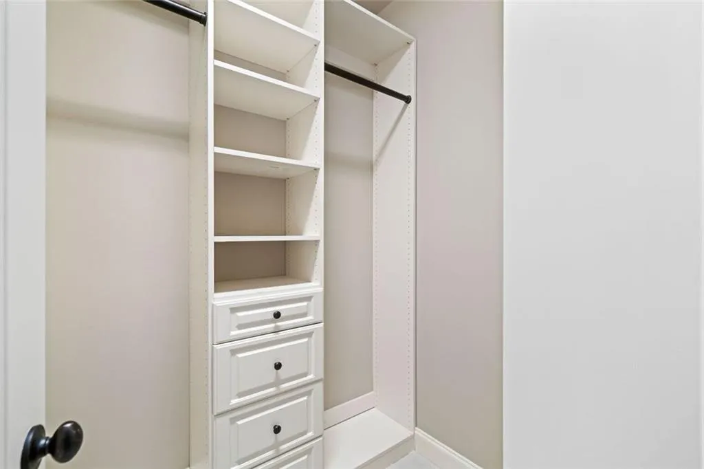 Bedroom #4 walk-in closet