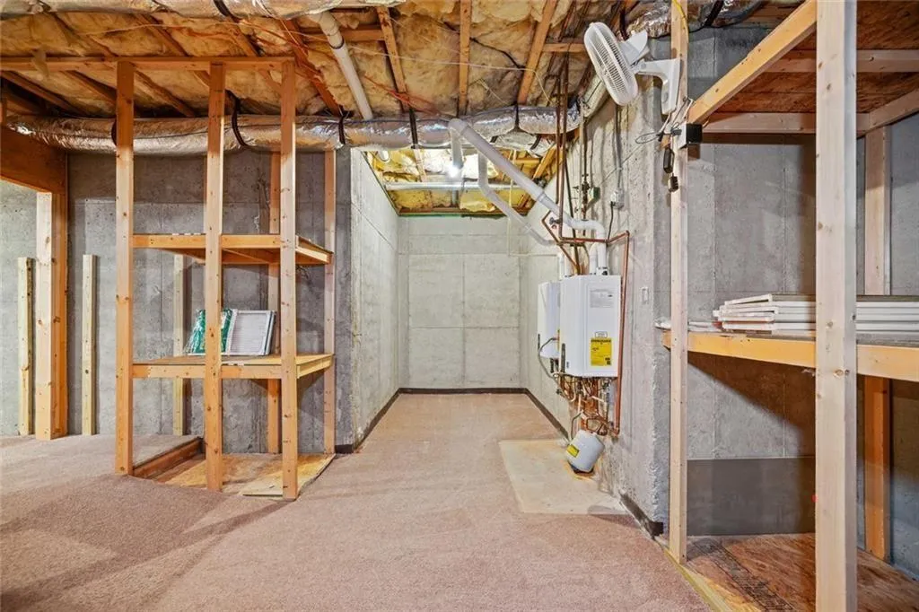 Storage Room with space for additional storage racks or shelving