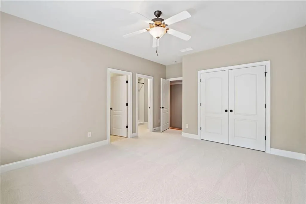 Bedroom #4 has dual closets
