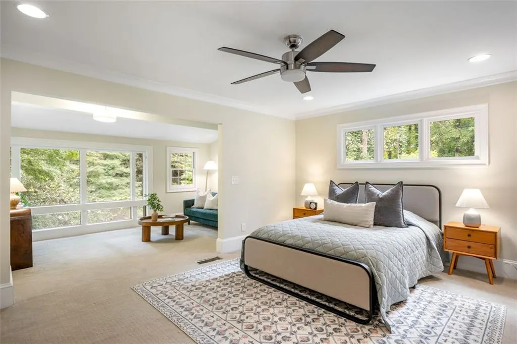 Primary Bedroom, sitting room on Main level