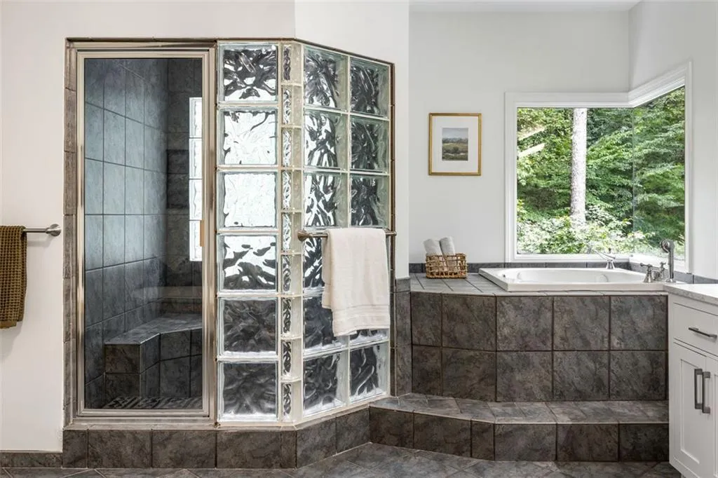 Primary Bath, Japanese soaking tub and shower