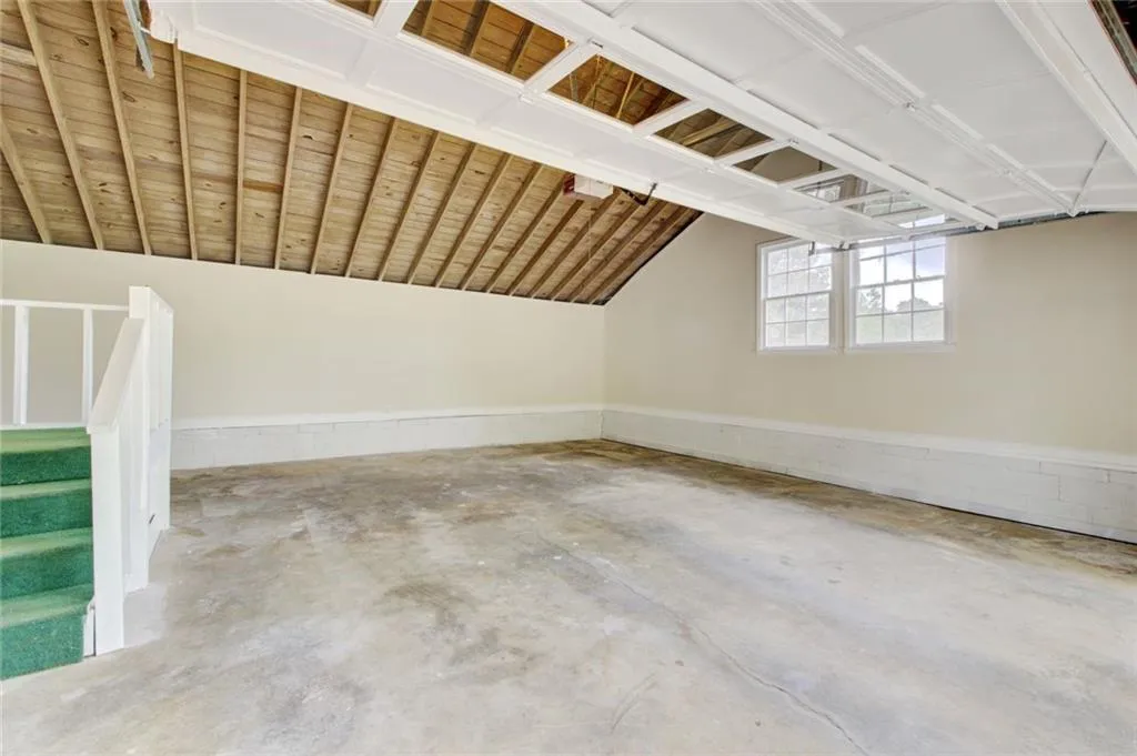 View of basement