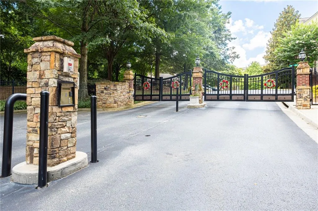 View of gate