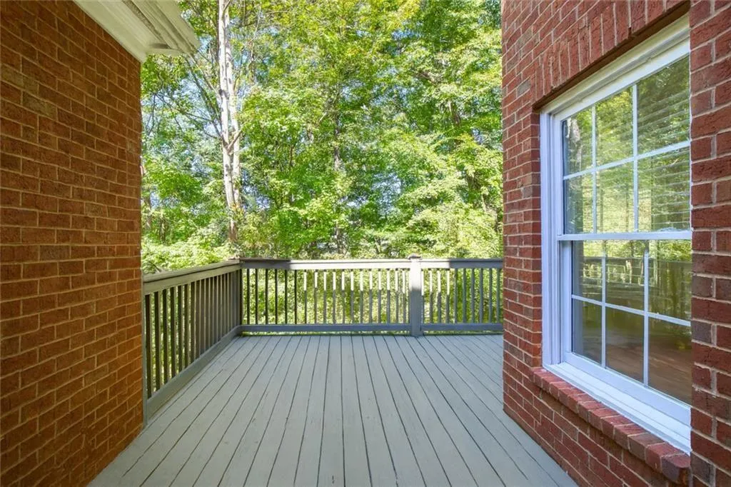 Back Deck located off the Kitchen Level