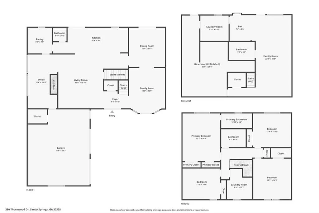 380 Thornwood Drive, Atlanta, Georgia 30328, 4 Bedrooms Bedrooms, ,3 BathroomsBathrooms,Residential,For Sale,380 Thornwood Drive,7664813