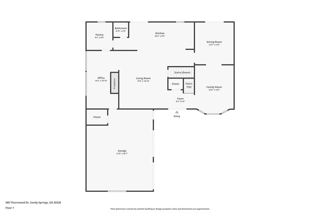 380 Thornwood Drive, Atlanta, Georgia 30328, 4 Bedrooms Bedrooms, ,3 BathroomsBathrooms,Residential,For Sale,380 Thornwood Drive,7664813