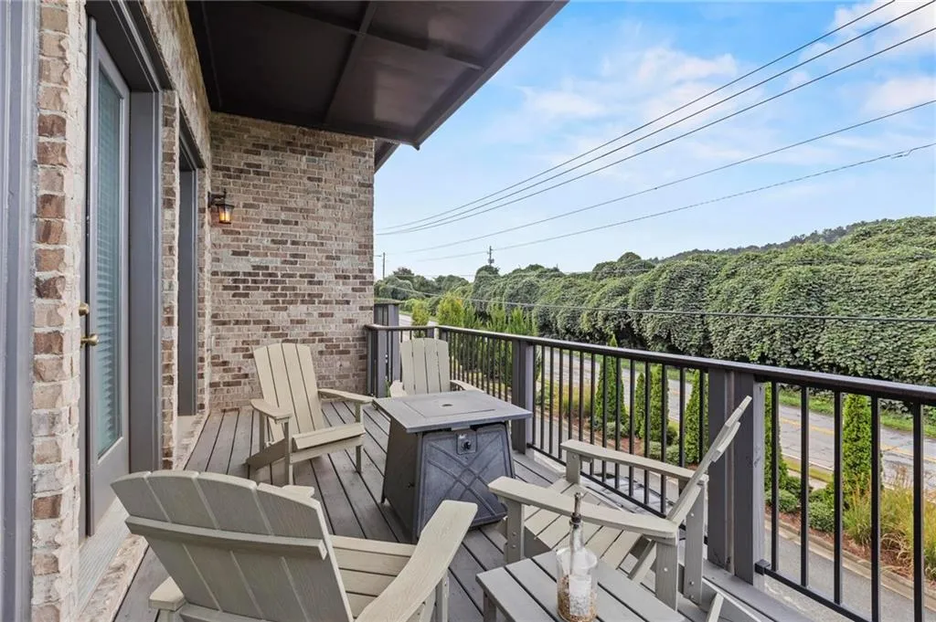 Front balcony