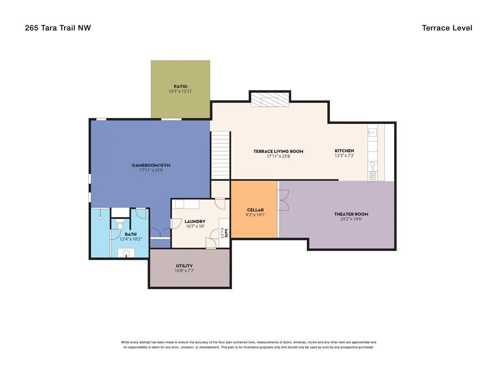 265 Tara Trail, Atlanta, Georgia 30327, 5 Bedrooms Bedrooms, ,4 BathroomsBathrooms,Residential,For Sale,265 Tara Trail,7650796