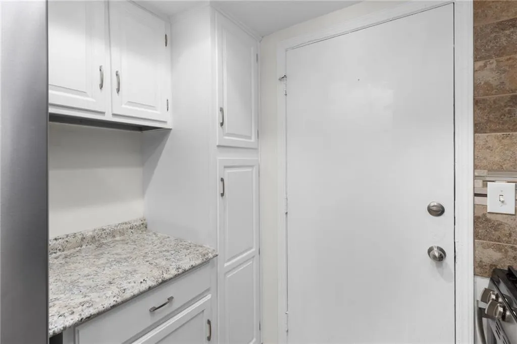 View of laundry room