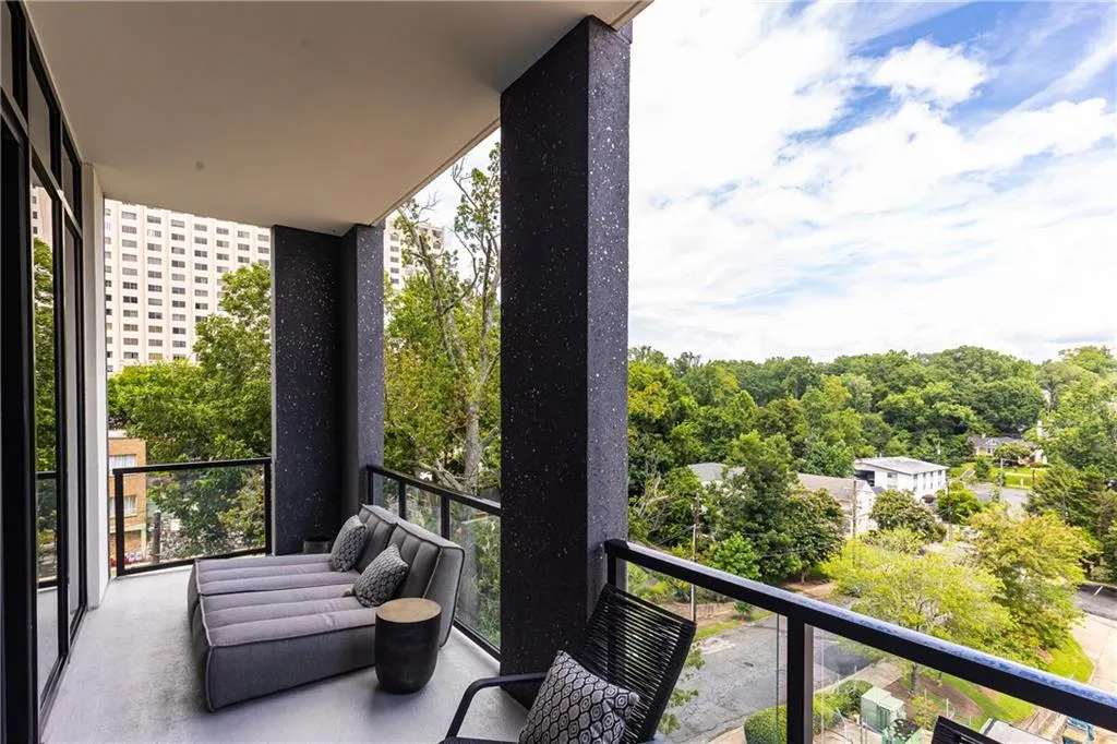 You'll love this private view of the Atlanta canopy.