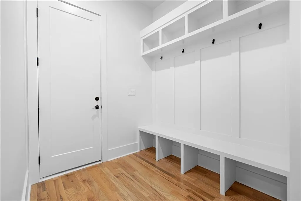 Mudroom just off the 2 car garage!
