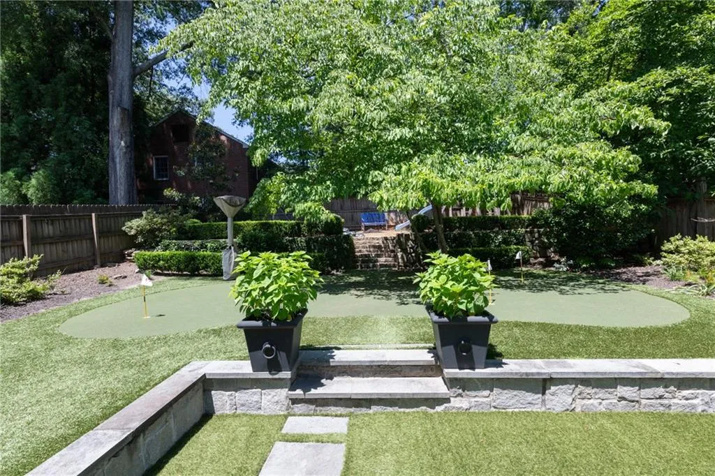Impeccable landscaping