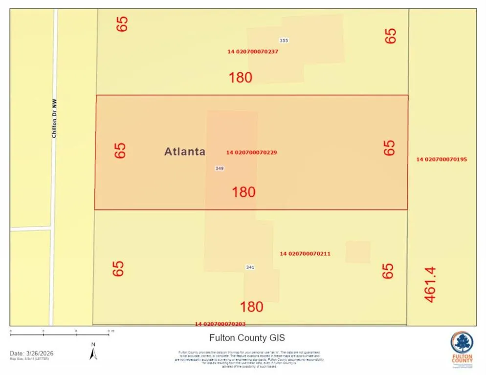 349 Chilton Nw, Atlanta, Georgia 30318, 0 ,Land,For Sale,349 Chilton Nw,7746687