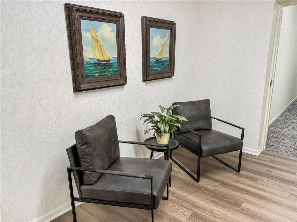 Sitting area in community