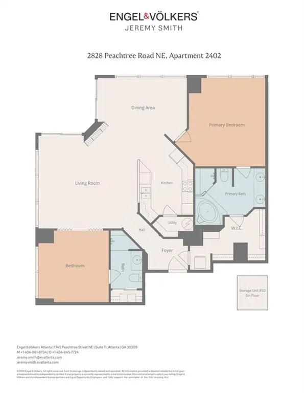 2828 Peachtree Road Nw Unit 2402, Atlanta, Georgia 30305, 2 Bedrooms Bedrooms, 0 ,2 BathroomsBathrooms,Residential,For Sale,2828 Peachtree Road Nw Unit 2402,7791120
