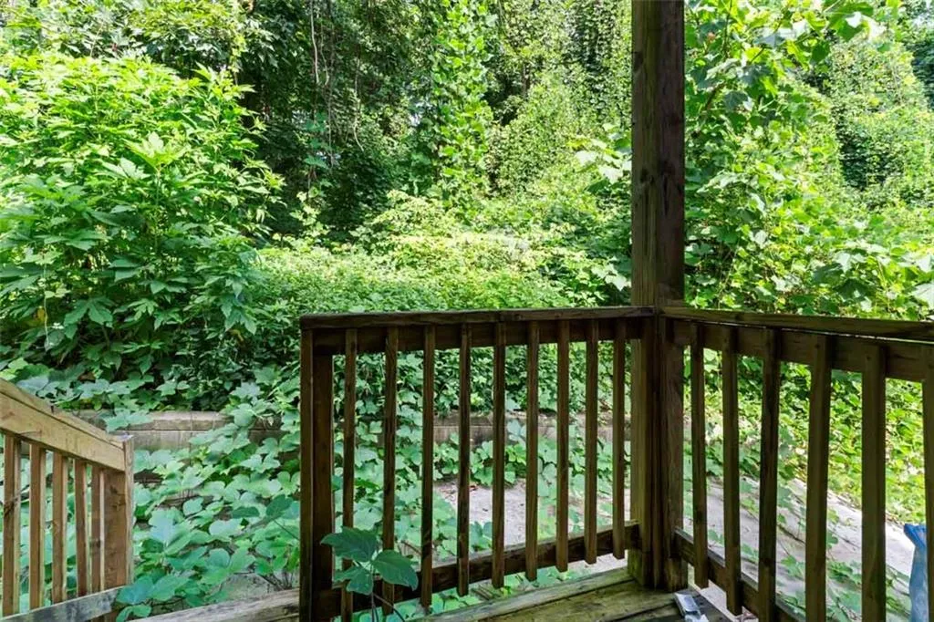 View of deck