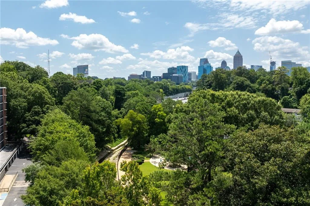Look at that view of the Atlanta Skyline!