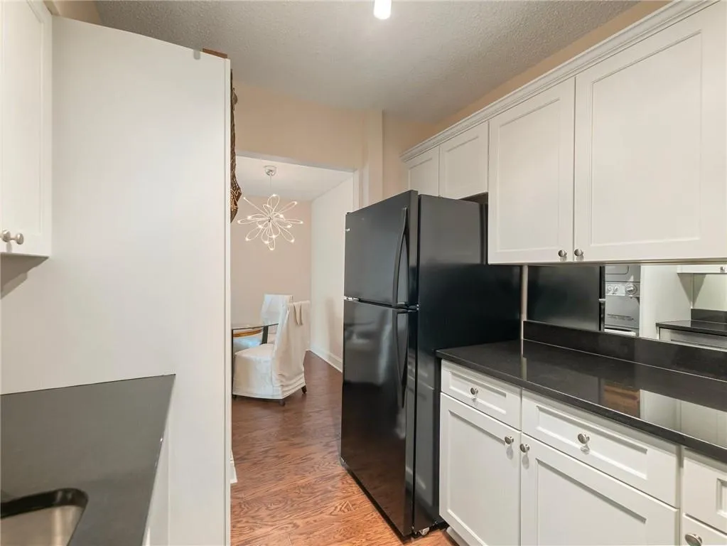 View from the Dining Room toward the Kitchen & Bedroom