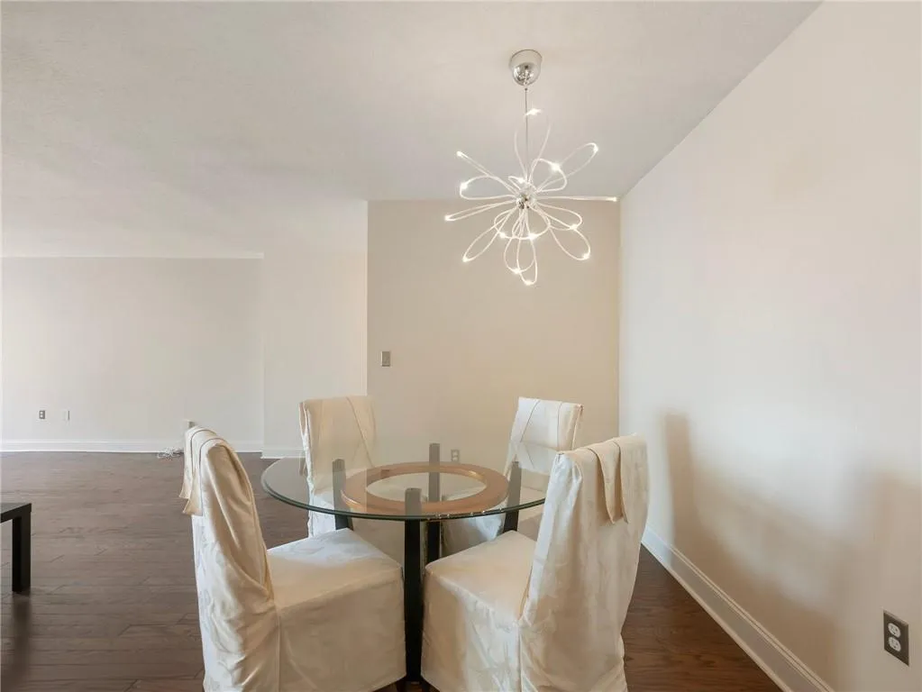View from the Kitchen toward the Dining Room