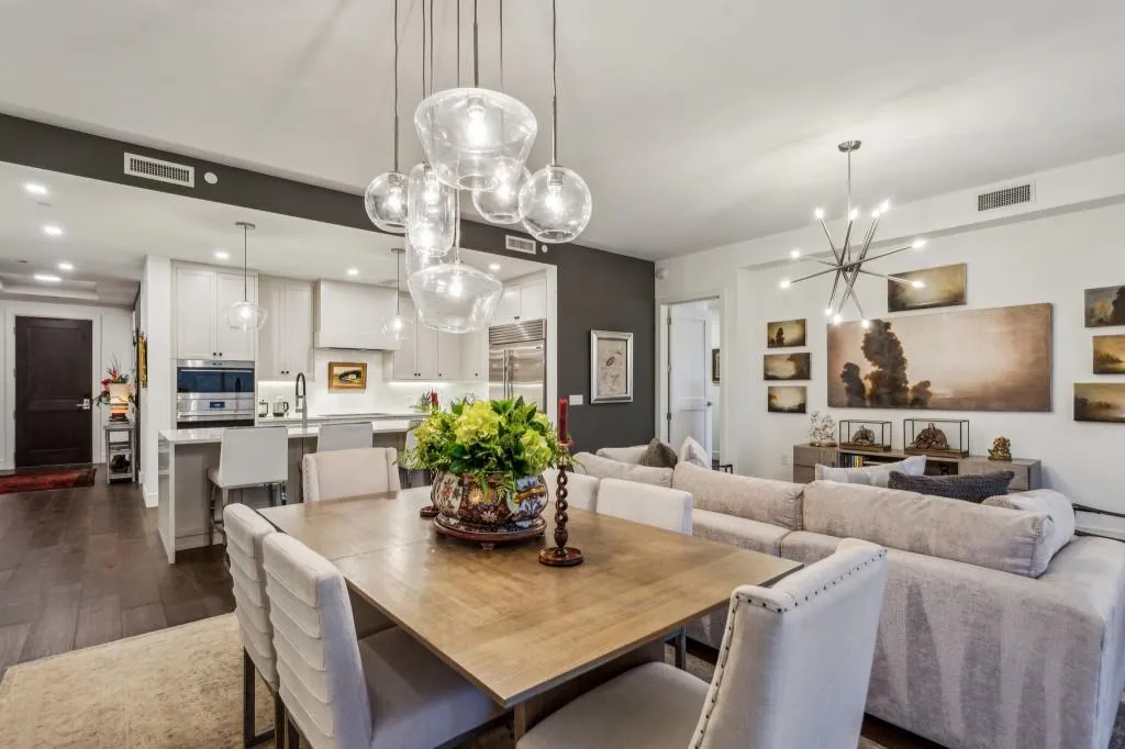 Entertaining family and friends is this pristine beauty.