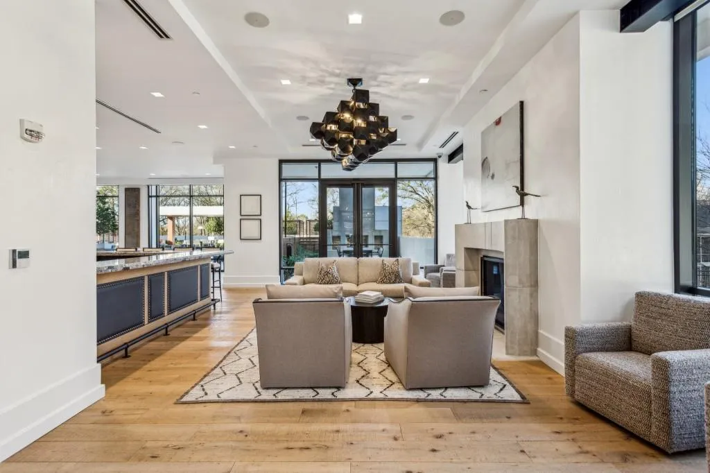 Stunning rooms in the amenities area.