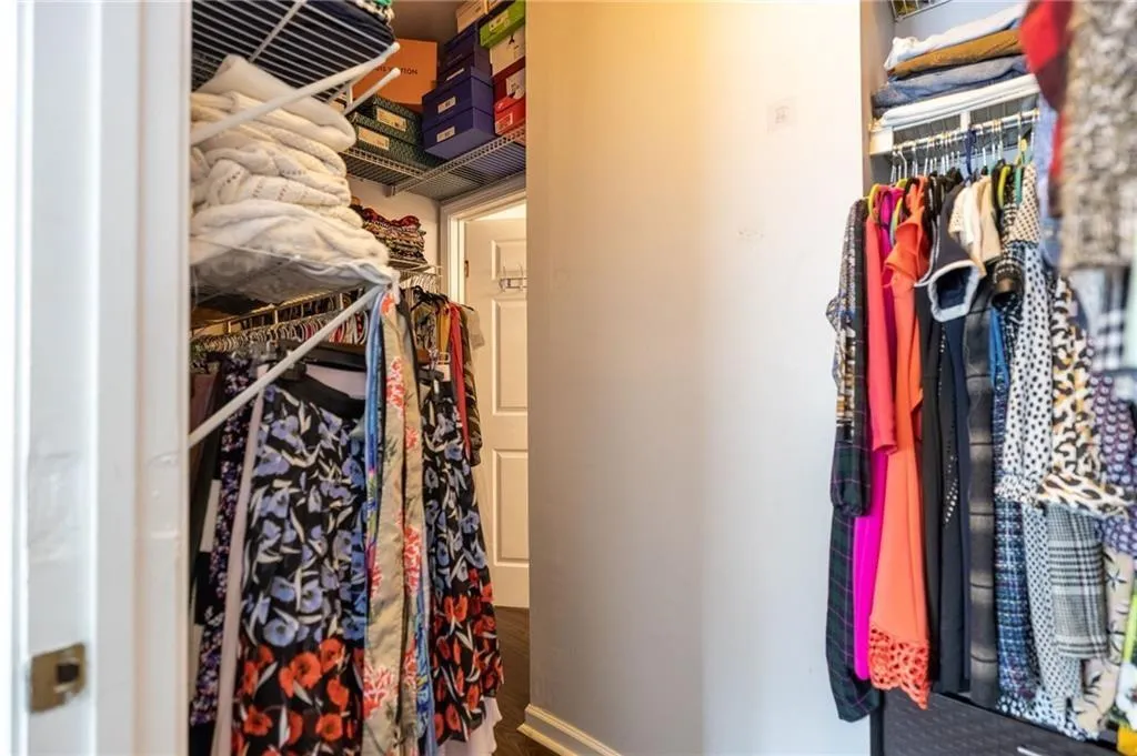 View of closet