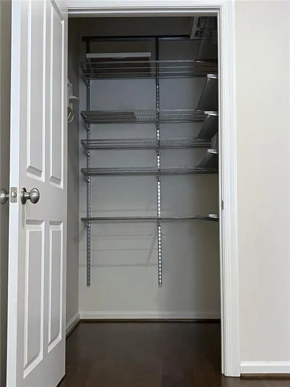 3rd level closet designed for installing elevator