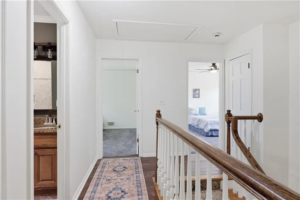 Upstairs landing