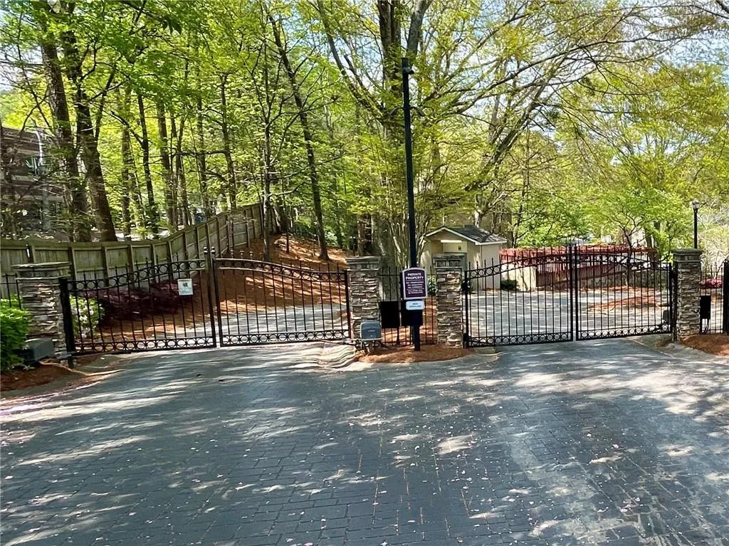 View of gate