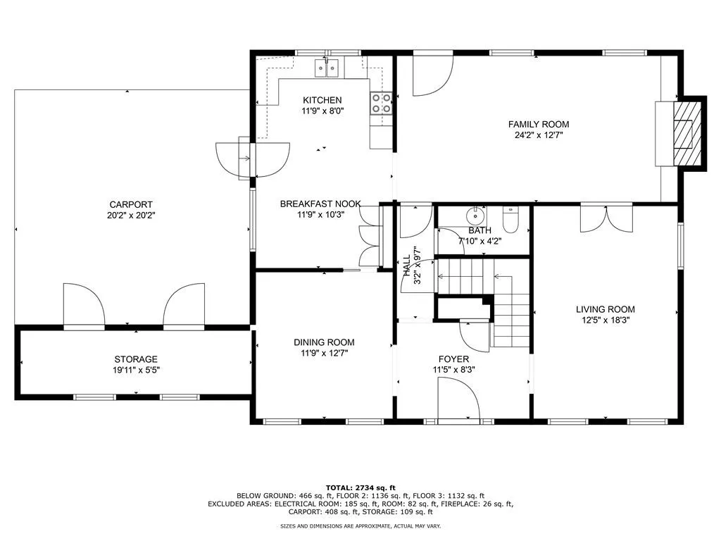 540 Bridgewater Drive, Atlanta, Georgia 30328, 4 Bedrooms Bedrooms, ,3 BathroomsBathrooms,Residential,Sold,540 Bridgewater Drive,7512755