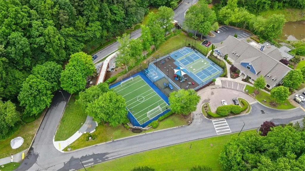 View of birds eye view of property