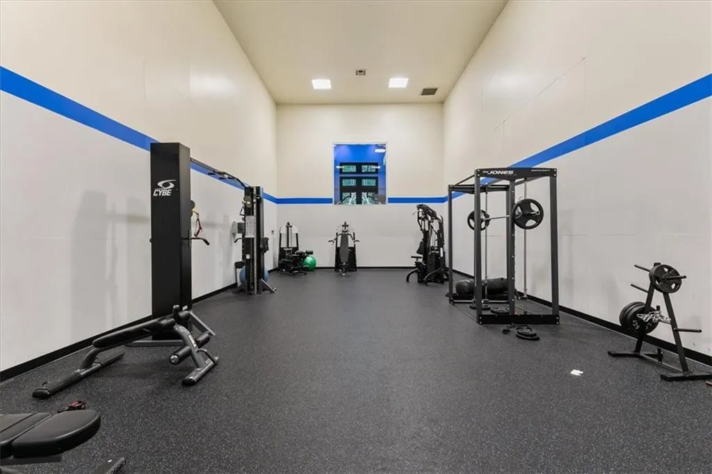 View of exercise room