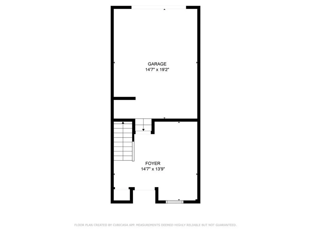 View of room layout