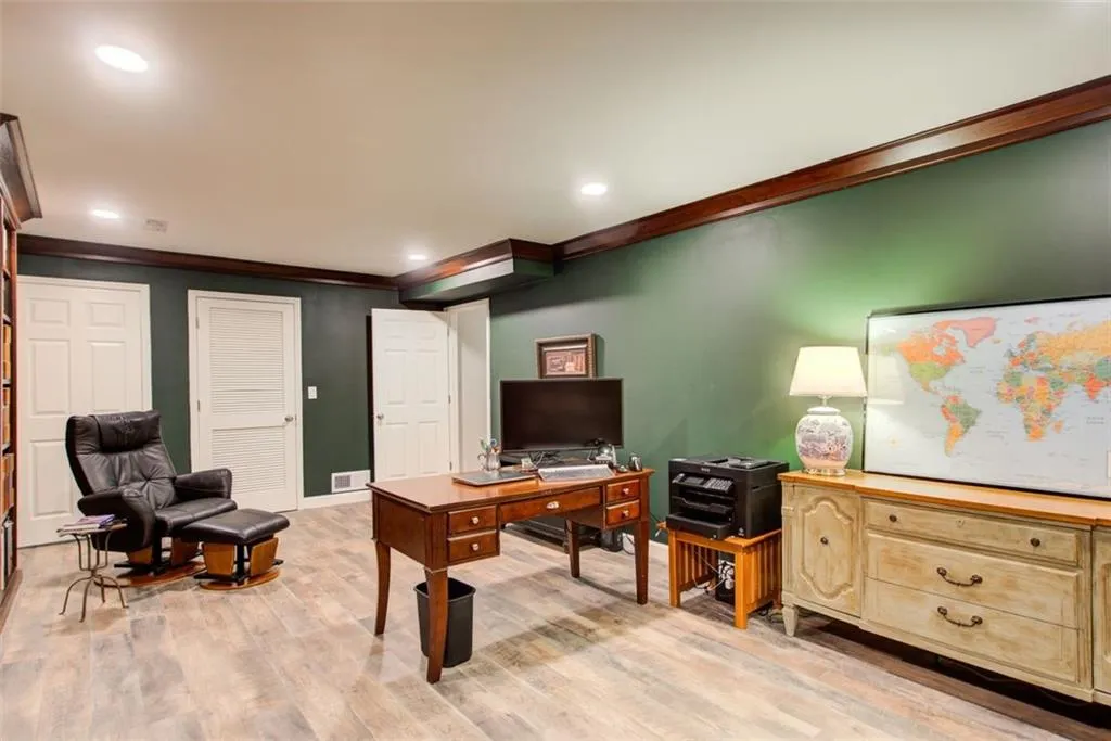 Another view of Bonus Room with Walk-in Closet. Make it a guest, media, exercise, or library room!