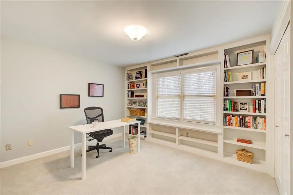 Generous Secondary Bedroom #2 with Built-Ins