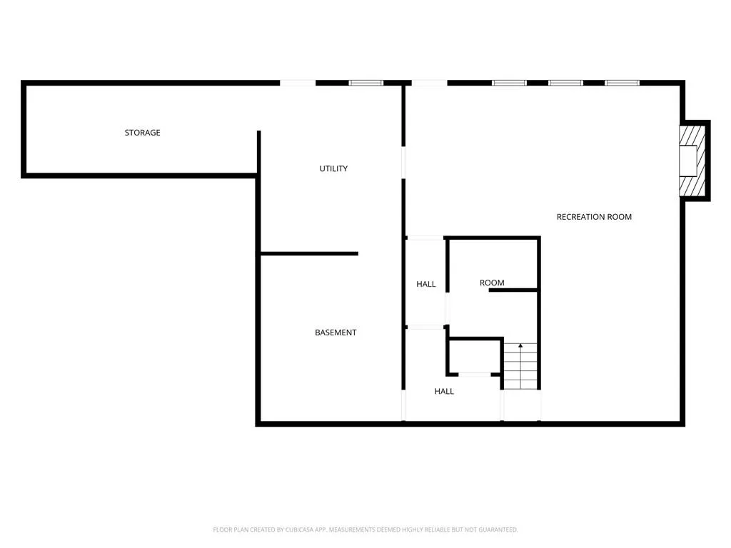 View of home Basement floor plan