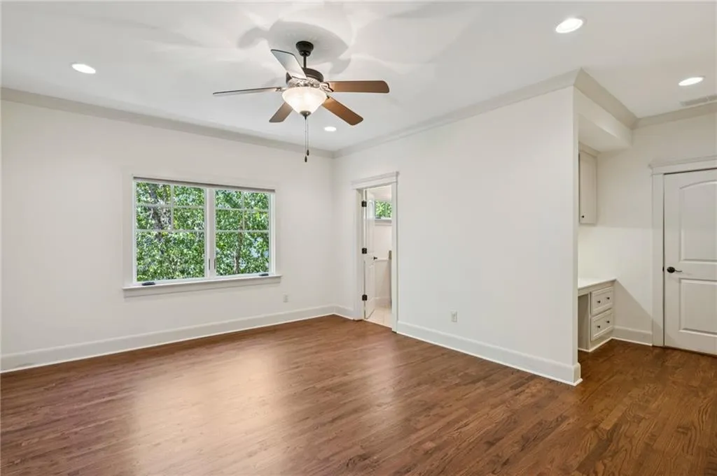 New hardwoods in the upstairs bedrooms