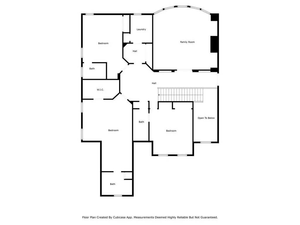 Second Level Floor Plan