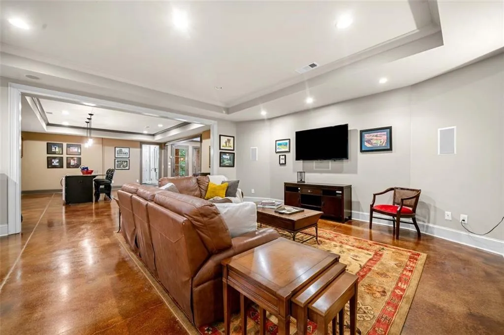 Fabulous Terrace Level with Phenomenal Concrete Floors!