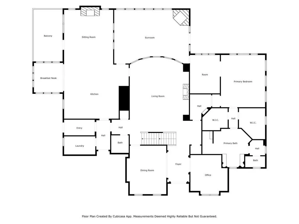 Main Level Floor Plan