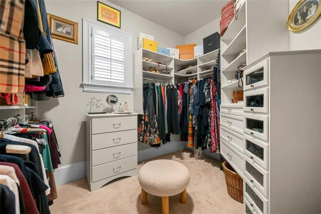 One of Two Walk-in Closets in Primary Suite
