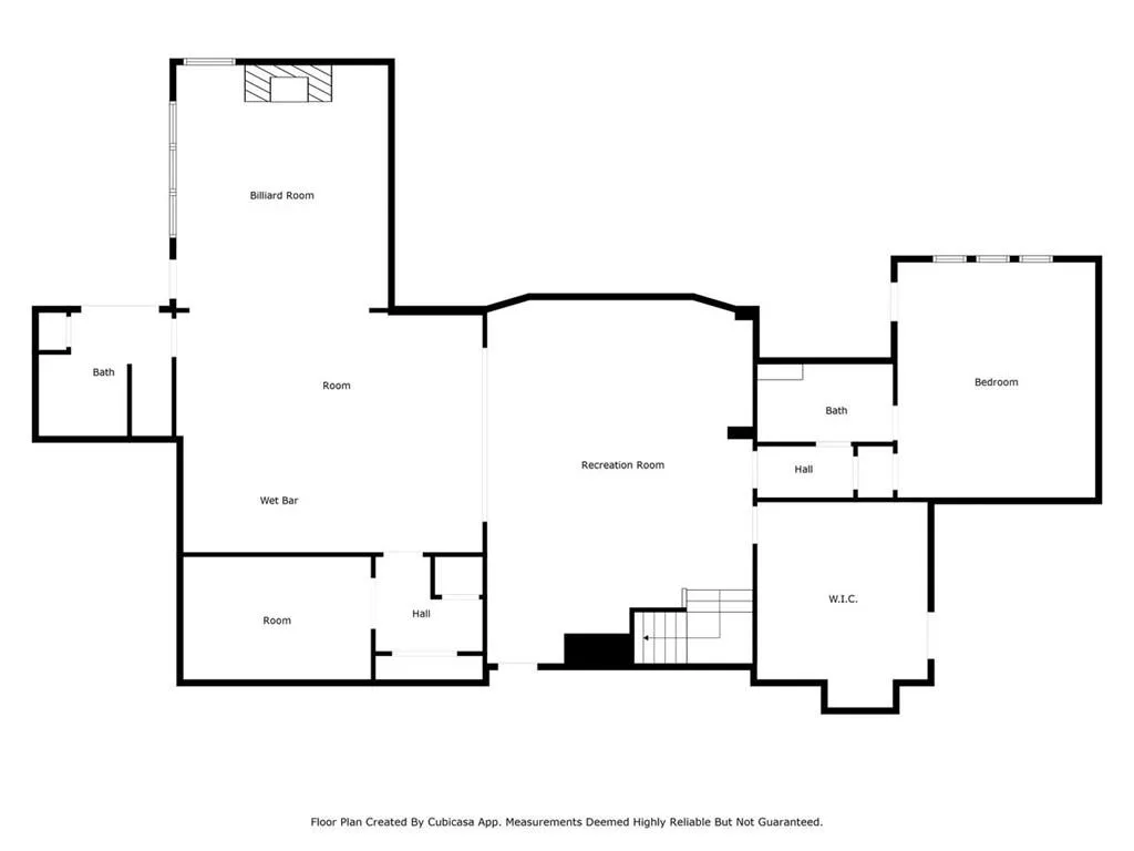 Terrace Level Floor Plan