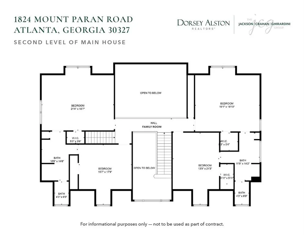 Second Level of Main House