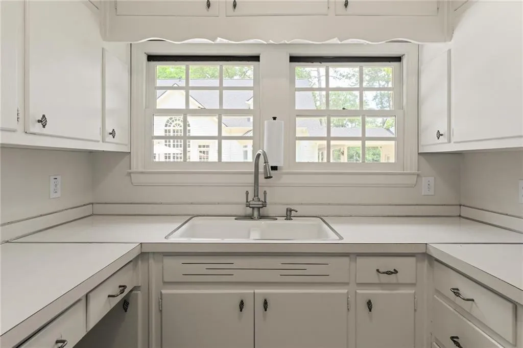 Guest house kitchen.