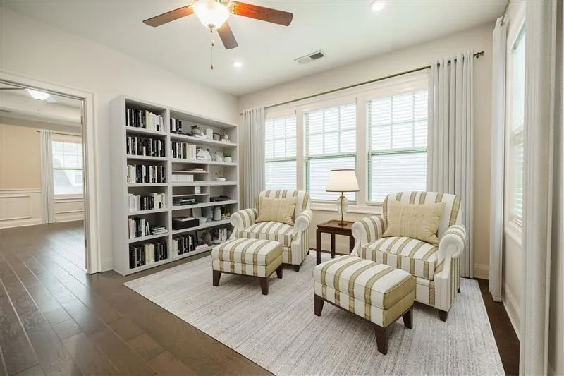 Upstairs loft area - office, sitting room or flex space - Virtually Staged