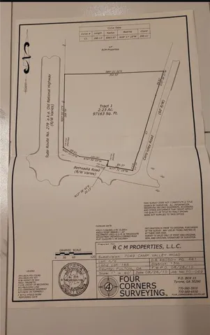 Survey map / technical document