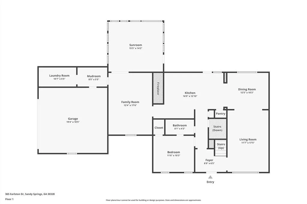 365 Earlston Drive, Atlanta, Georgia 30328, 4 Bedrooms Bedrooms, ,3 BathroomsBathrooms,Residential,Sold,365 Earlston Drive,7719783